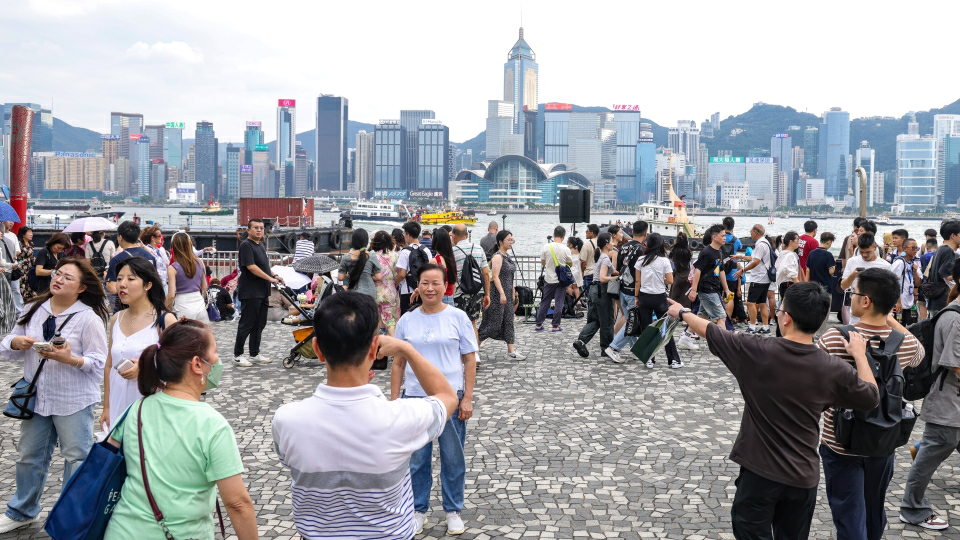 旅發局：首兩個月共錄得995萬訪港旅客人次 按年增18%
