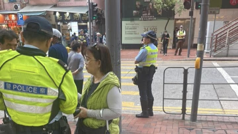 警方今日起展開兩星期執法行動 嚴打亂過馬路