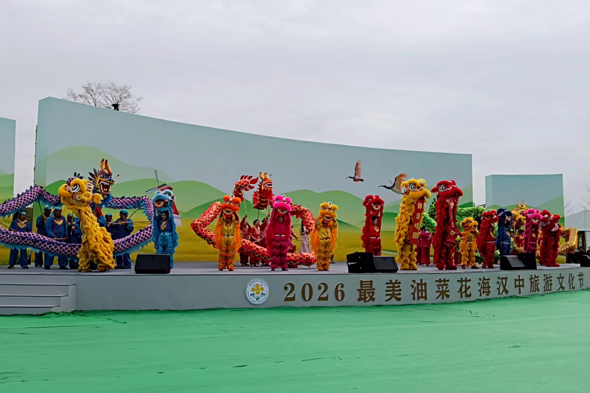 2026最美油菜花海漢中旅遊文化節啟幕