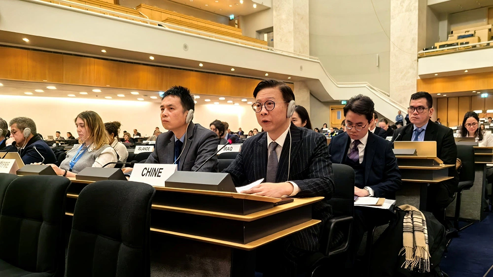 張國鈞聯合國發言：香港國安法維護主權安全 黎智英案獲公正審判