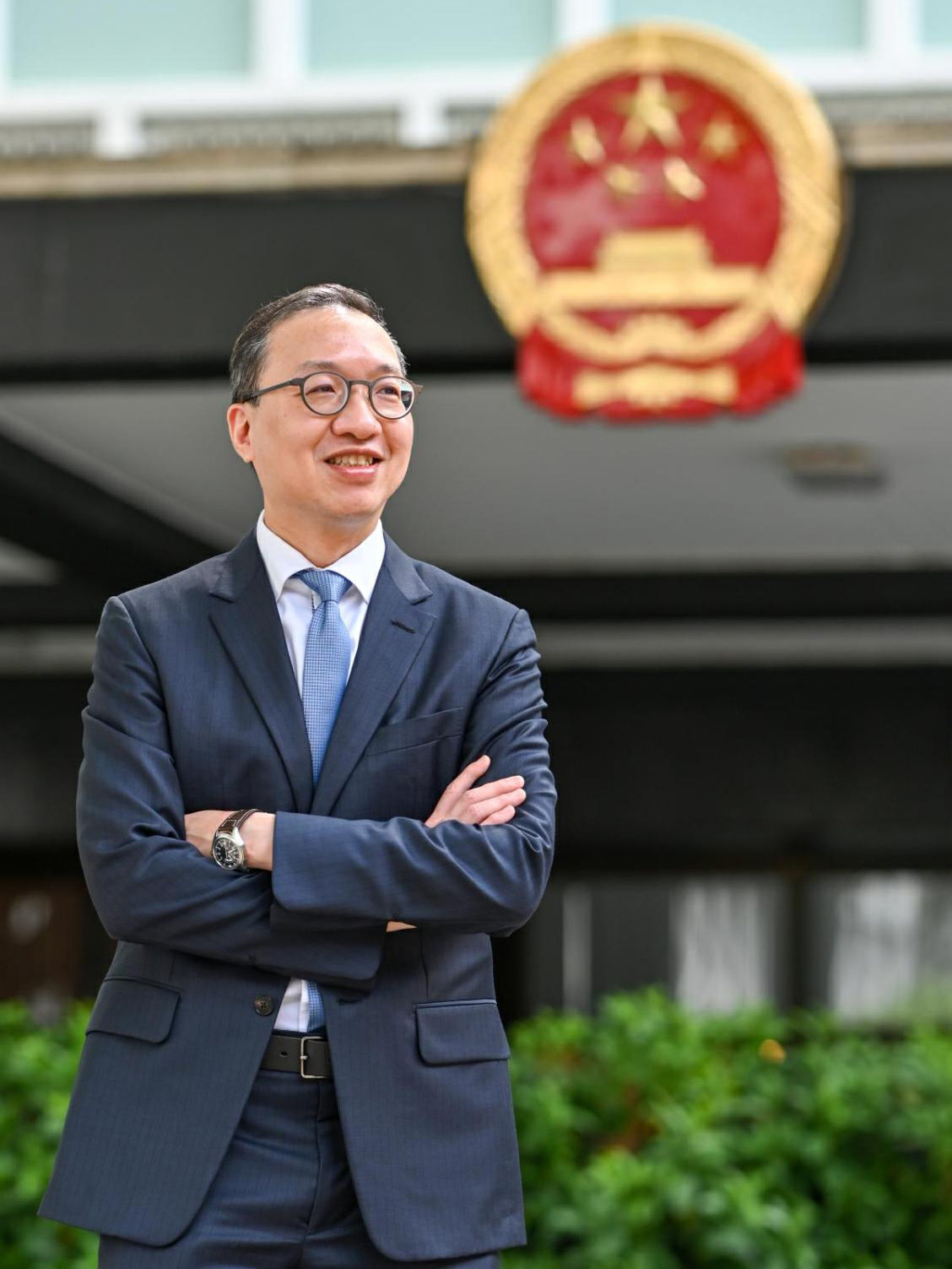 林定國率法律業界代表團明天起訪問上海、杭州和南京