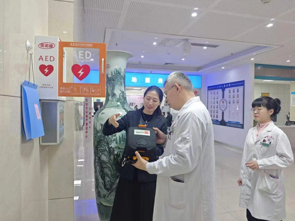 瀋陽渾南區政務大廳新添「救命神器」 窗口人員全員解鎖急救技能