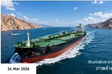 一艘泰國油輪安全通過霍爾木茲海峽