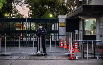 日本警方披露強闖中國駐日使館者身份信息 