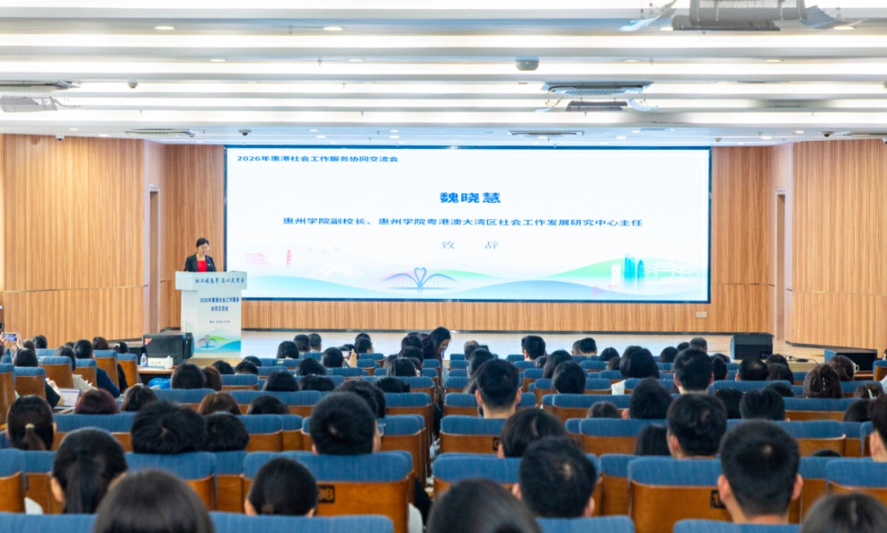 惠港攜手推動灣區社會工作協同發展