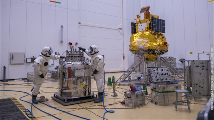 中歐合作「微笑衛星」完成發射場最後準備，計劃4月9日發射