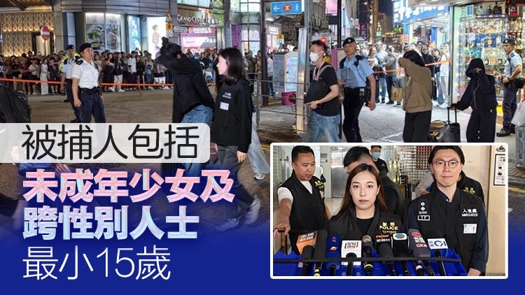 尖沙咀發利大廈賣淫活動猖獗 警方聯入境處拘捕128人