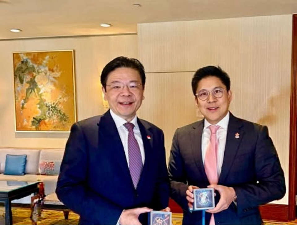 霍啟剛與黃循財共進早餐 期待兩地攜手並進 開創更大機遇