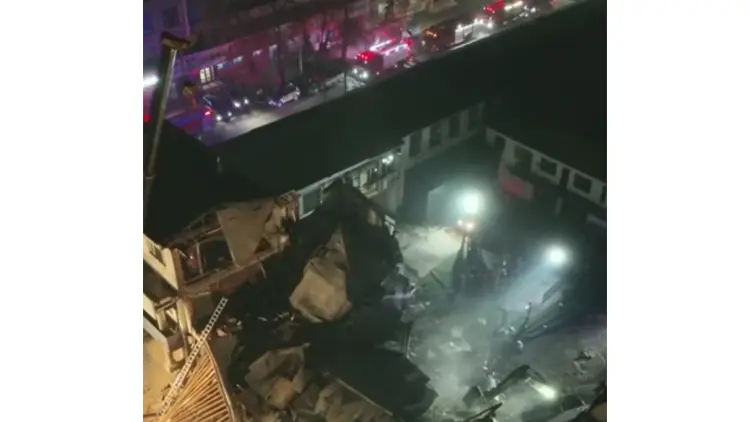 更新｜黑龍江建築坍塌事故2人獲救