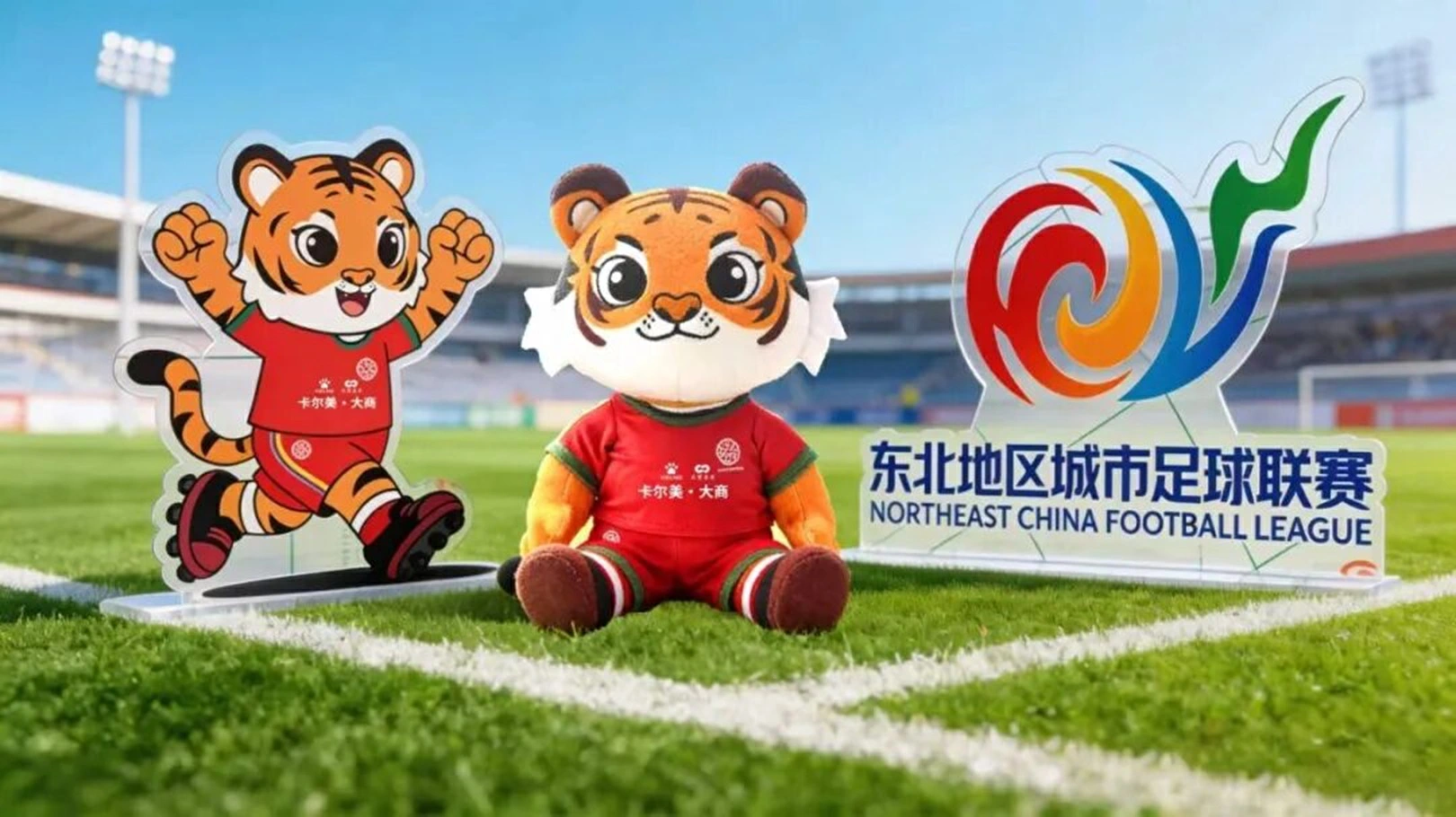 虎嘯東北煥新啟航！「卡爾美·大商東北超」標識與吉祥物全球發布