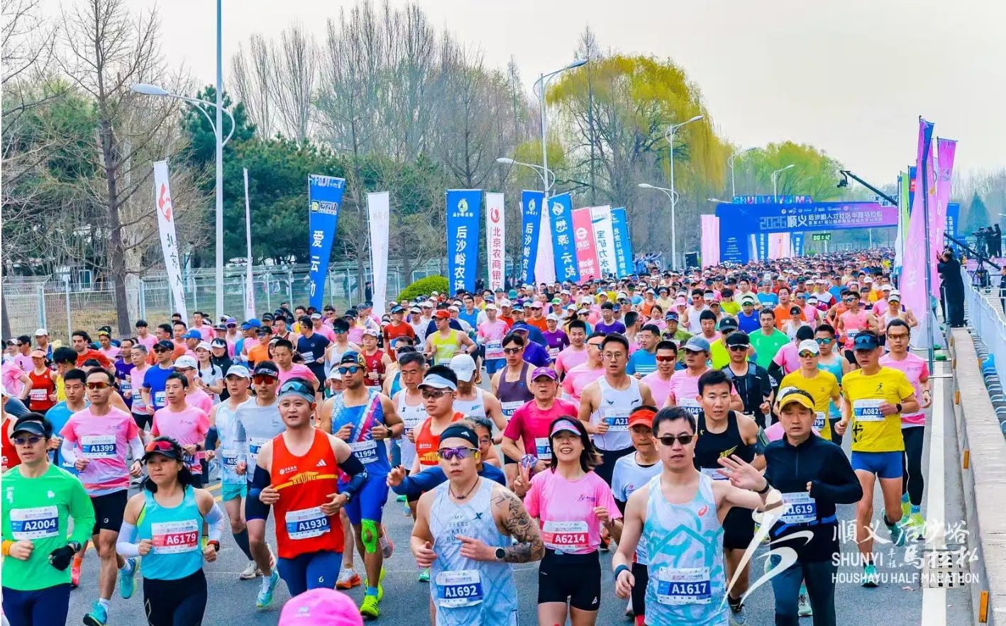 2026北京半馬首跑順義鳴槍 33 國跑者品味「一路順風」