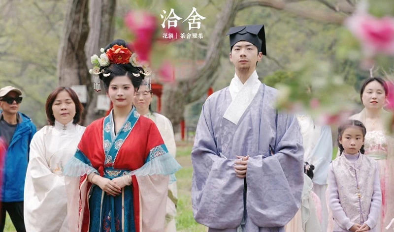 有片|皖徽州區：花朝赴雅集 茶敘品徽州