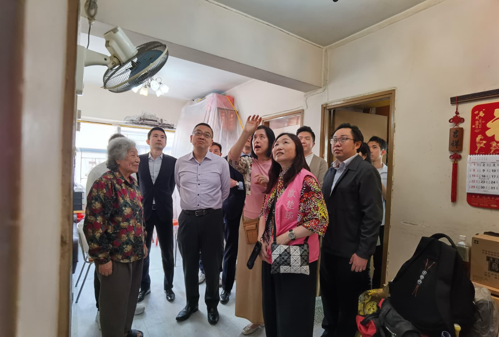 油尖旺修補鋼筋外露計劃幫助長者家庭