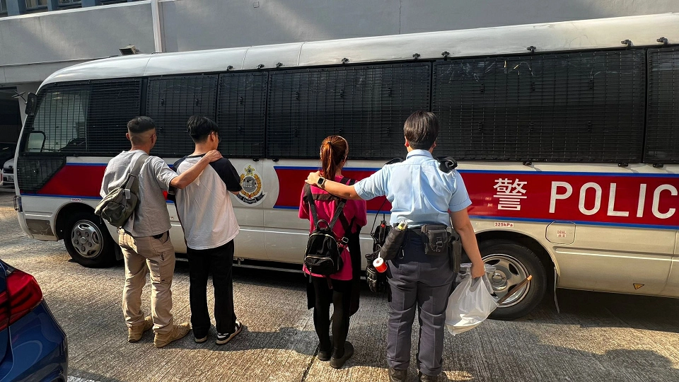 警方新界南打擊黑工掃黃 拘捕17名男女