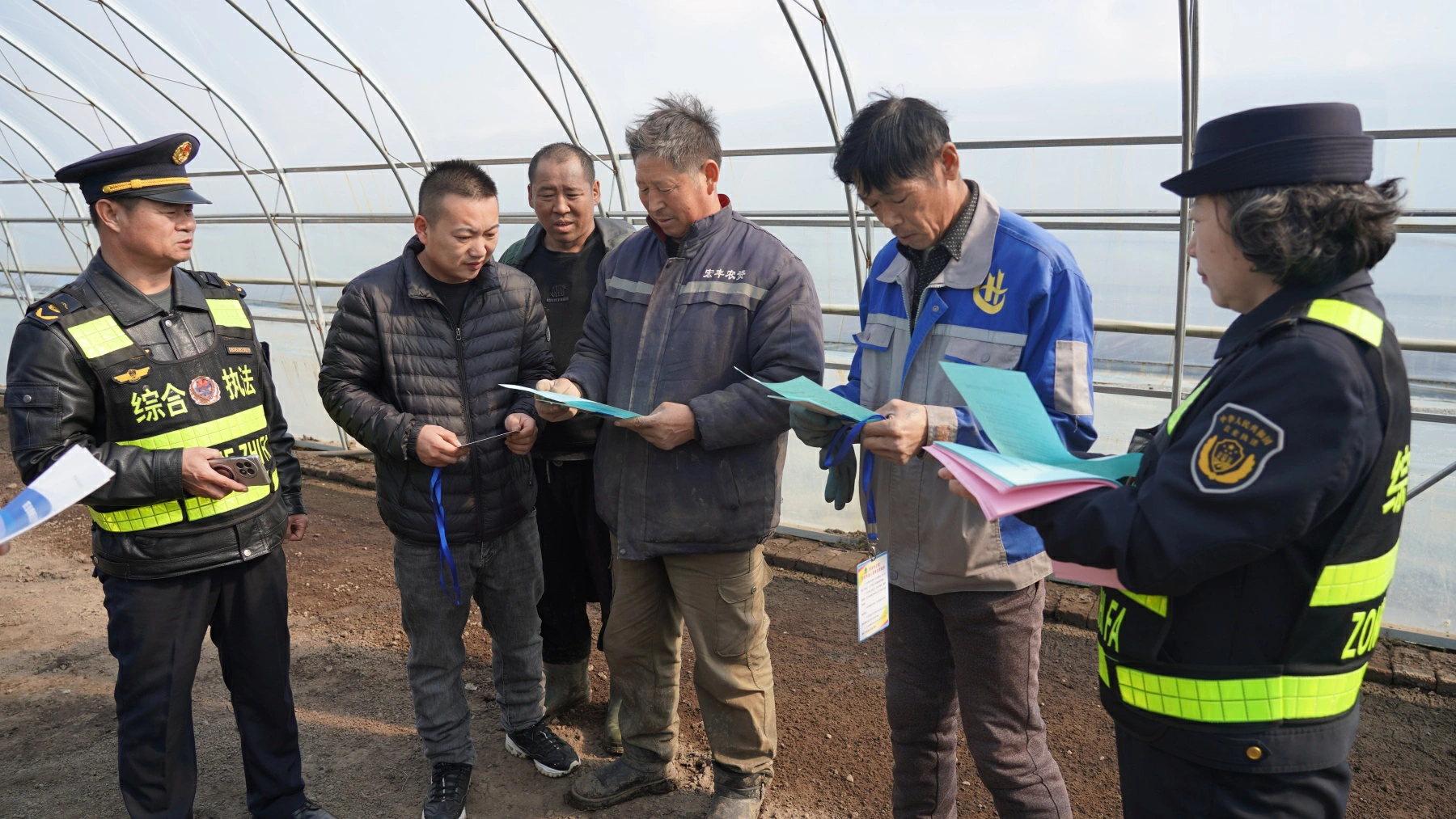 北大荒慶豐分公司：多部門聯動執法 守護春耕農機安全