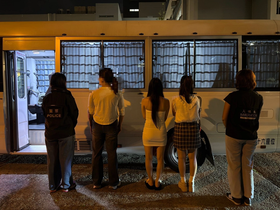 警方東九龍打擊黑工 出動無人機拘20人