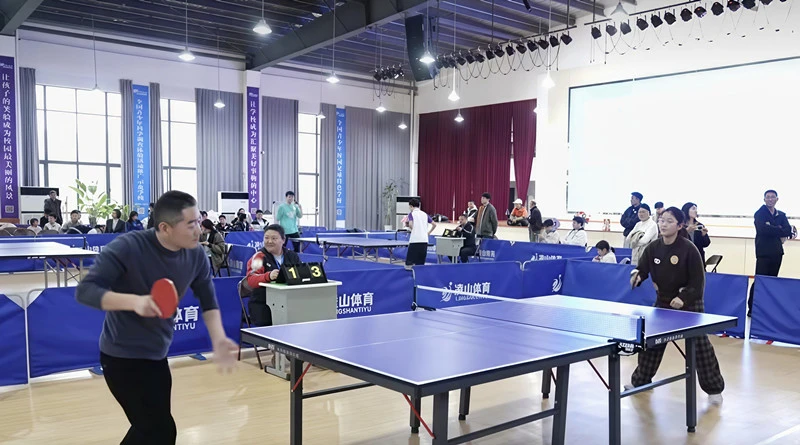 皖休寧縣：乒乓競技展風采 全民健身掀熱潮