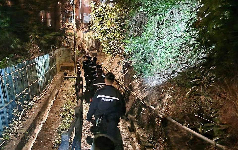 警方新界南反爆竊行動 海陸空打擊罪案