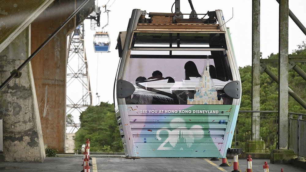 受雷電影響 昂坪360纜車暫停登車