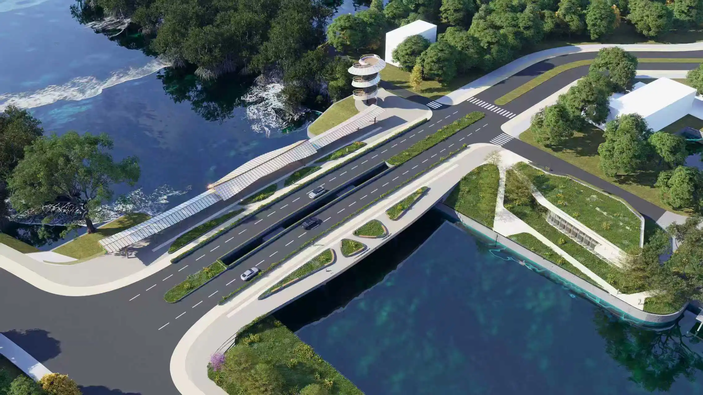 廣州南沙 9 大民生項目集中開工 蕉西水閘工程啟動建設