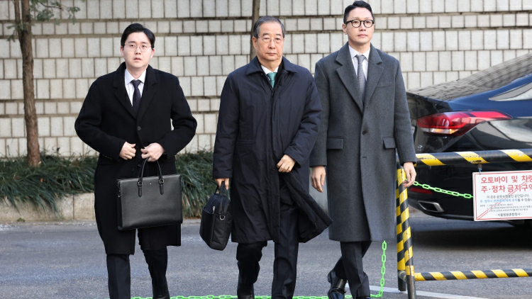 韓國前總理韓德洙涉內亂案二審被求刑23年