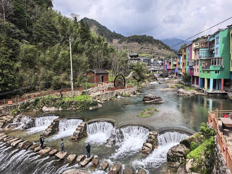 皖歙縣三陽鎮：「東方小瑞士」 春日景如畫