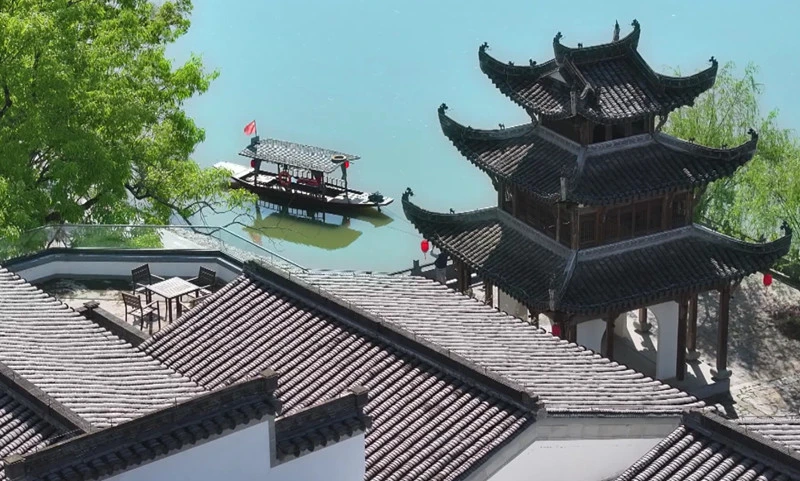 有片|皖歙縣：春和景明好時節 踏青訪古樂悠悠