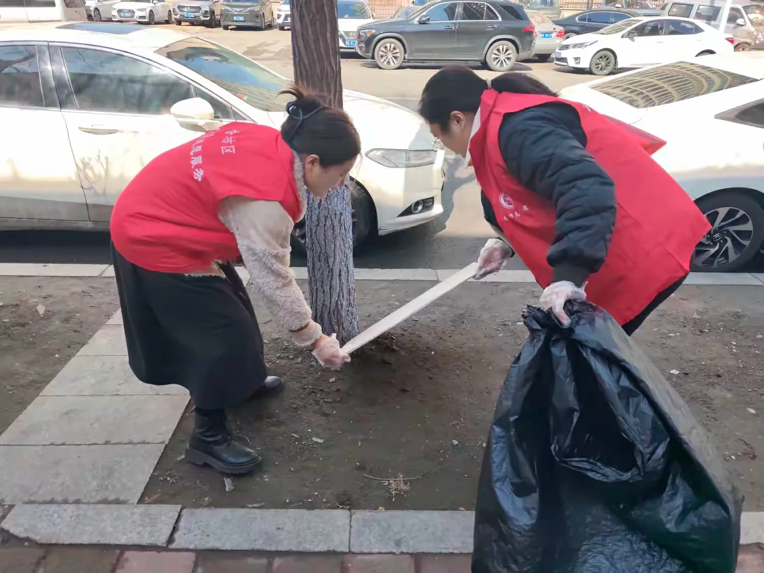哈市香坊區松木社區開展世界衛生日環境整治主題活動 共護美好家園