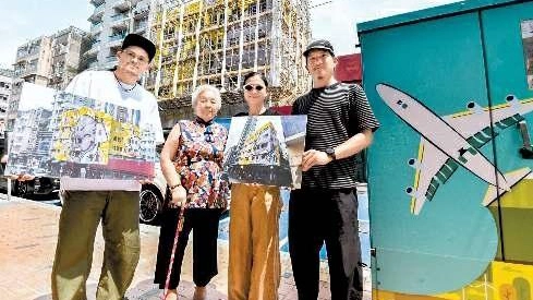 九龍城推小區復修先導計劃 市建局美化7幢大廈外牆呈泰潮特色