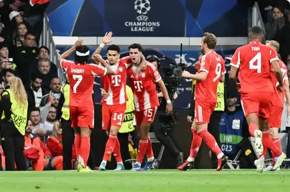 歐冠綜合：皇馬主場不敵拜仁 阿森納客場「絕殺」葡體 