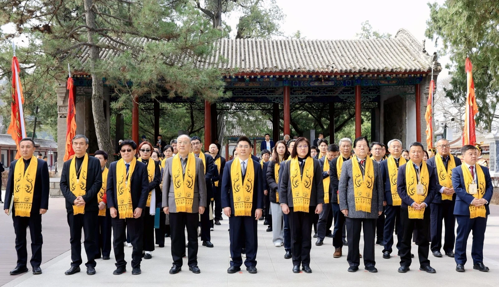 第七屆港澳台海外百家藝術團體清明恭祭軒轅黃帝文化藝術雲展啟動
