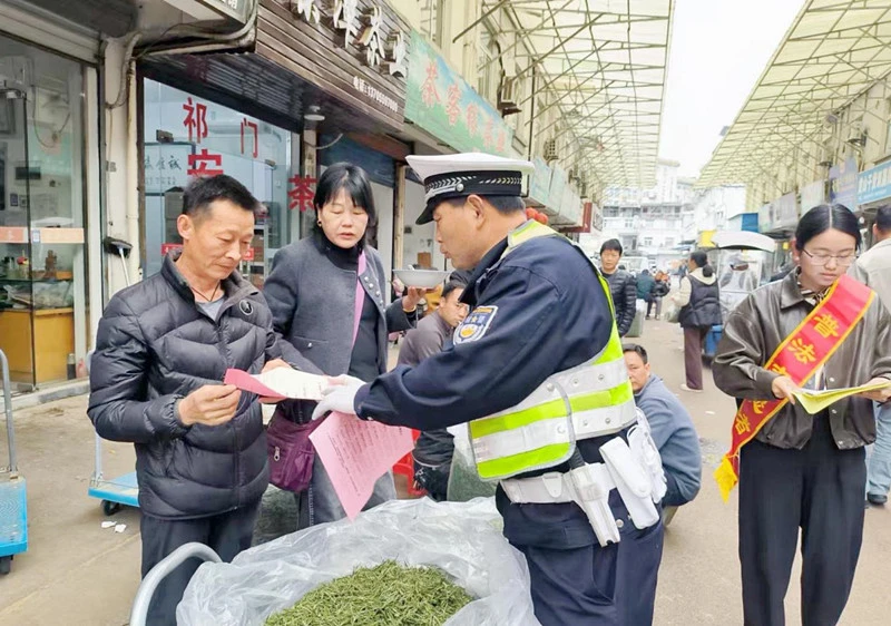 皖祁門縣：推進「送法下鄉助春耕」專項行動