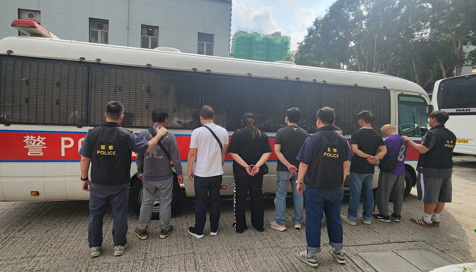 警方深水埗破釣魚機賭場 拘8人包括男主持