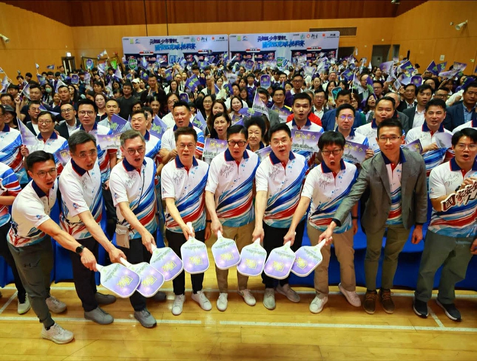 元朗少訊「國安先鋒」計劃 首創匹克球結合國安教育