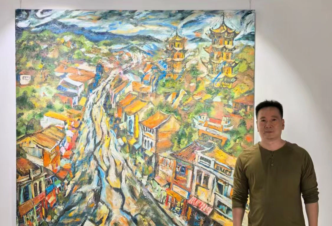 絲路光影 閩南情懷 ——泉州畫家劉俊生以油畫致敬海絲古城