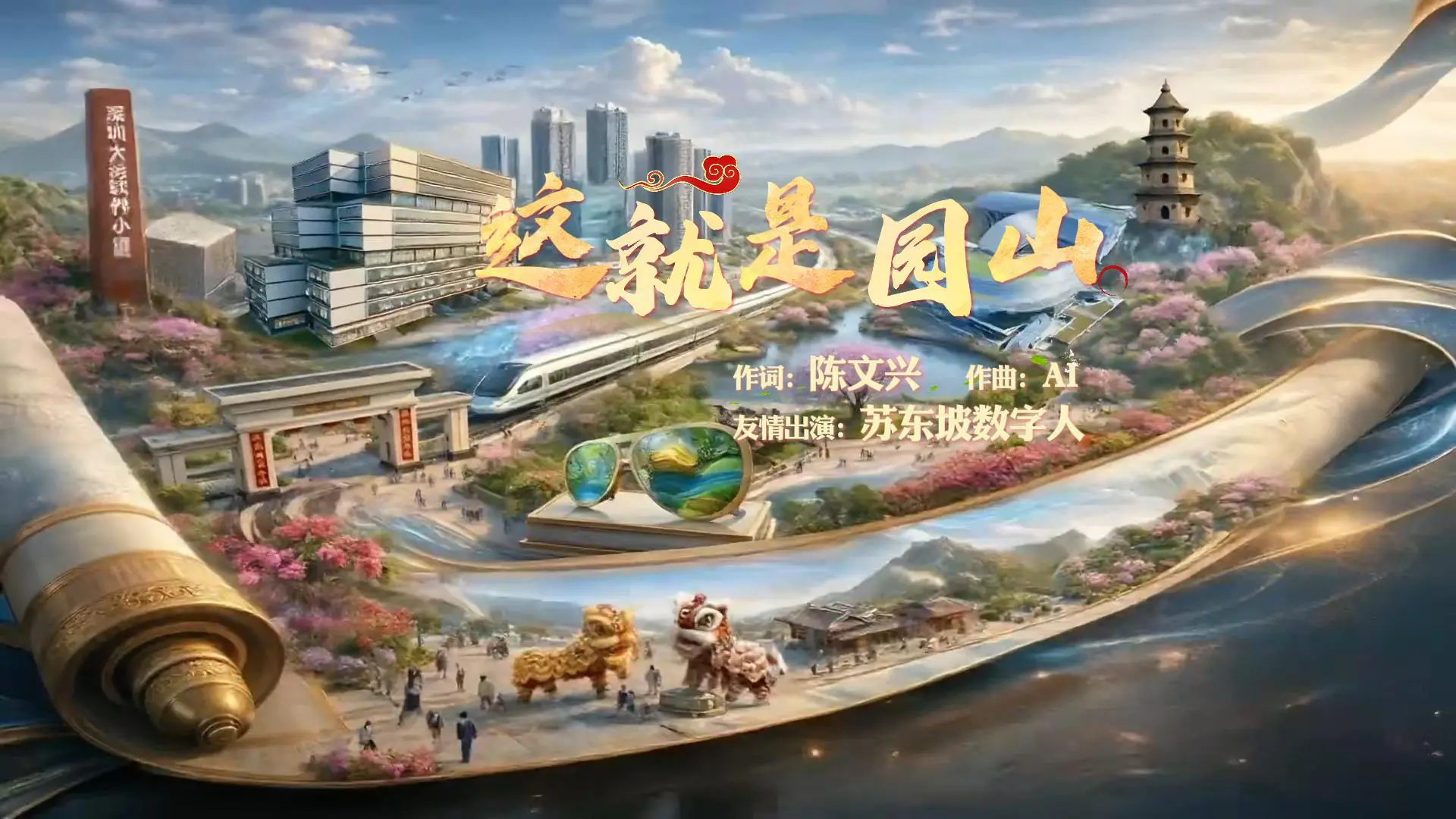 AI唱響園山！原創歌曲《這就是園山》溫情上線