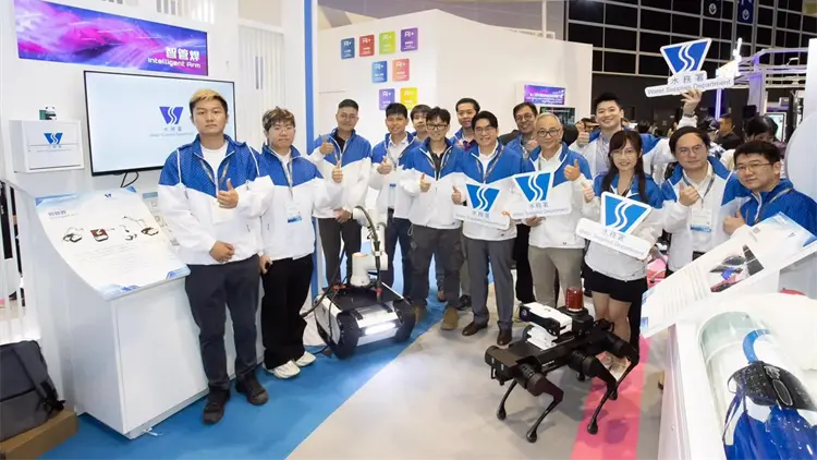 水務署機械團隊「智管焊」等4成員齊集香港國際創科展