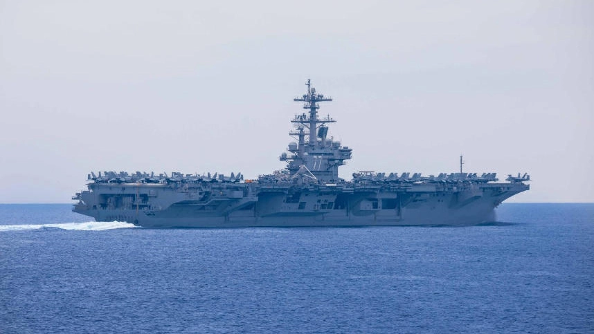 美媒說「布什」號繞道非洲前往中東