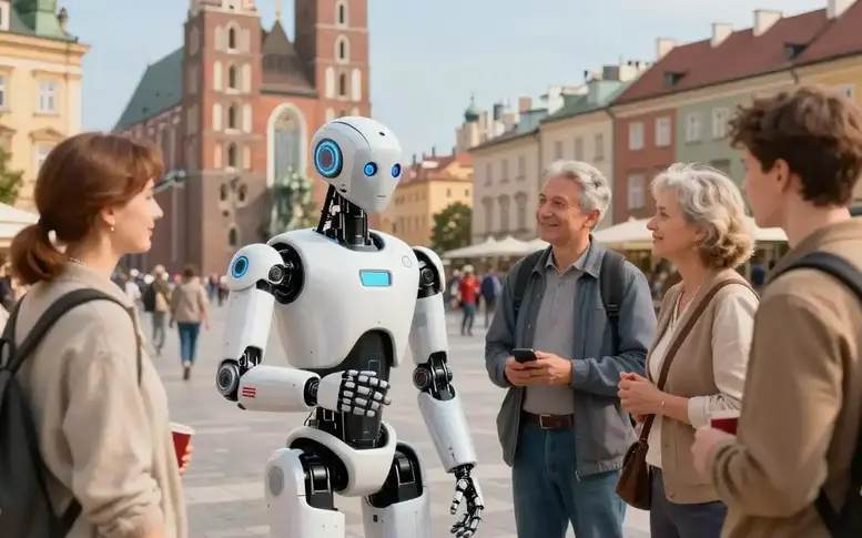 中國人形機器人在波蘭圈粉——訪波蘭MERA公司首席執行官格熱拉奇克