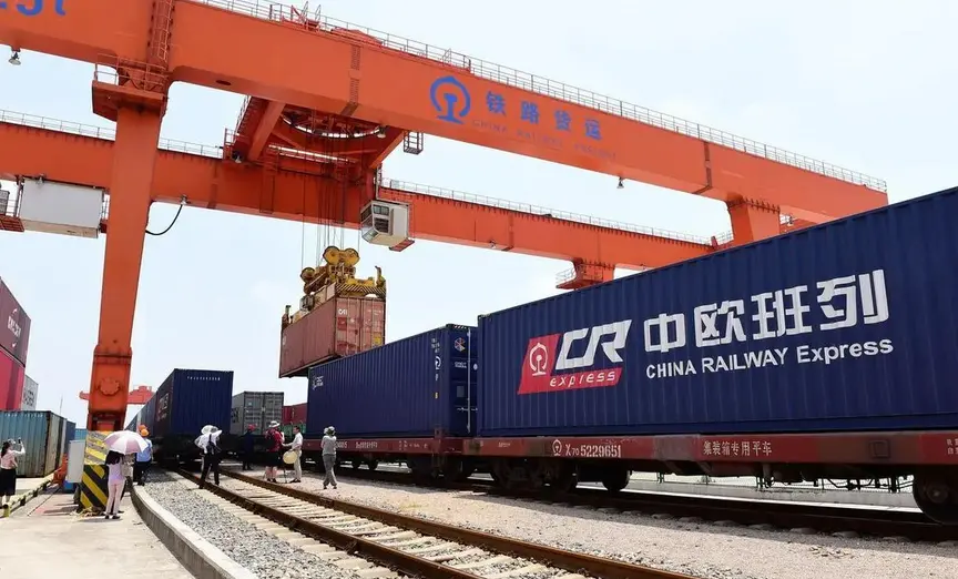 一季度中歐班列發送貨物超50萬標箱 同比增長22%