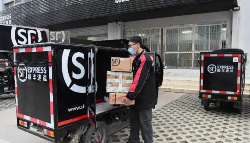 3月中國快遞發展指數同比提升2.4%