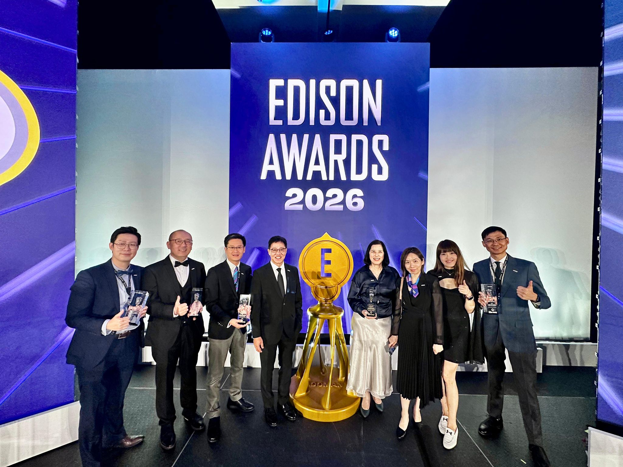 應科院今年獲5項愛迪生獎 成香港獲獎最多機構