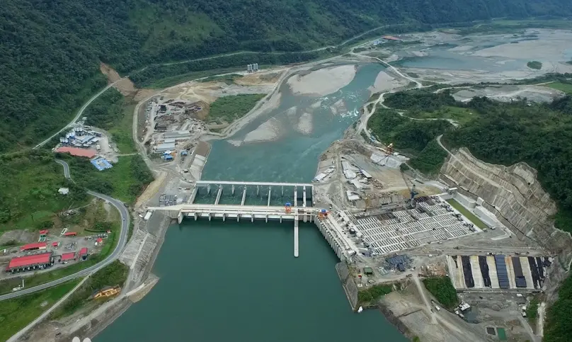 中國電建向厄瓜多爾移交辛克雷水電站