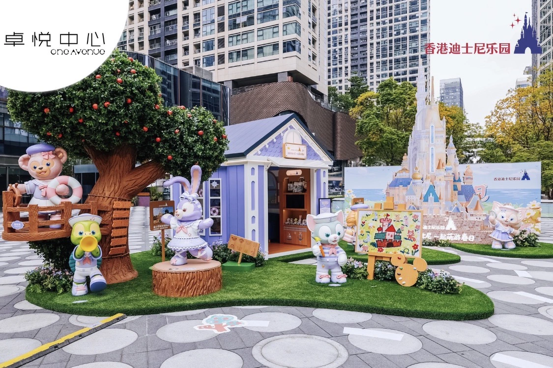 全國首展！香港迪士尼樂園度假區與卓悅中心一起打造春日啟航主題展