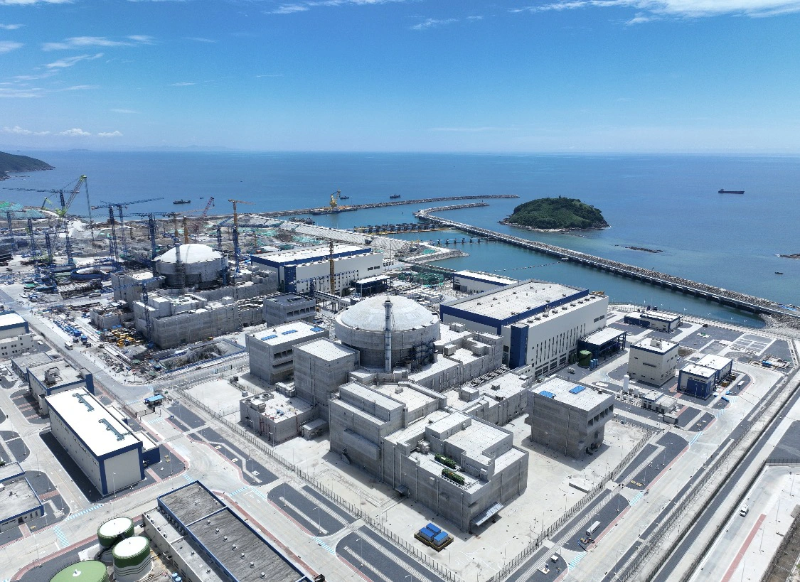   粵港澳大灣區首台「華龍一號」核電機組投產發電