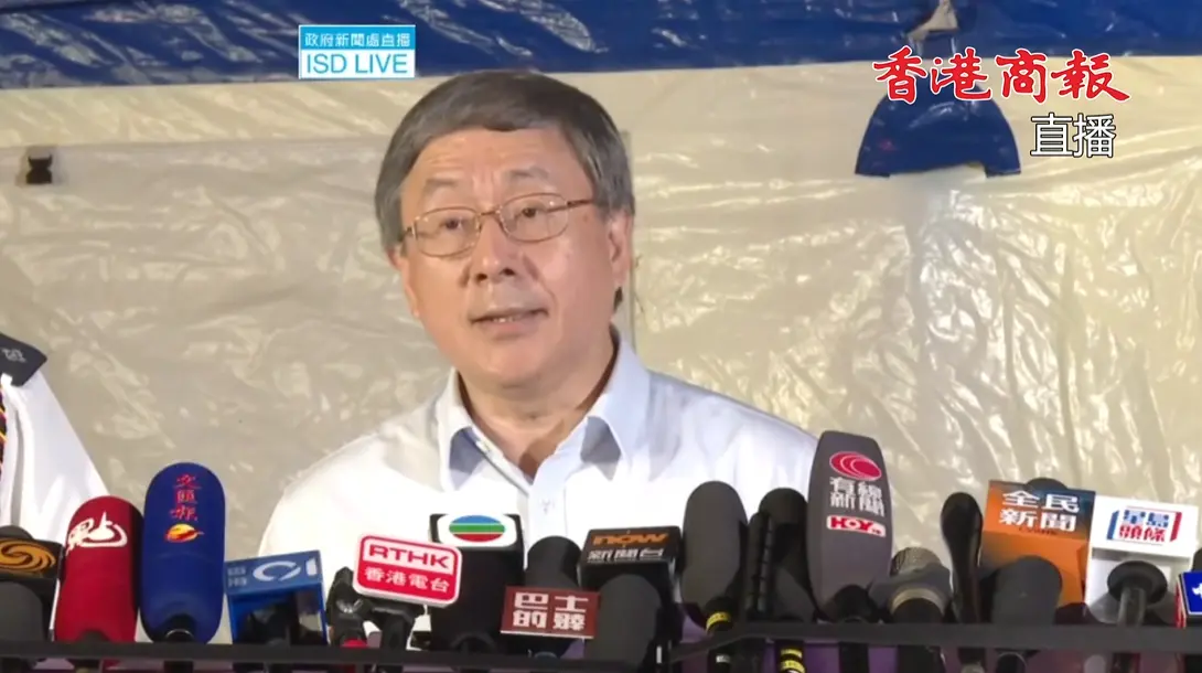 宏福苑善後｜卓永興：首日264人上樓執拾 警接11宗求助