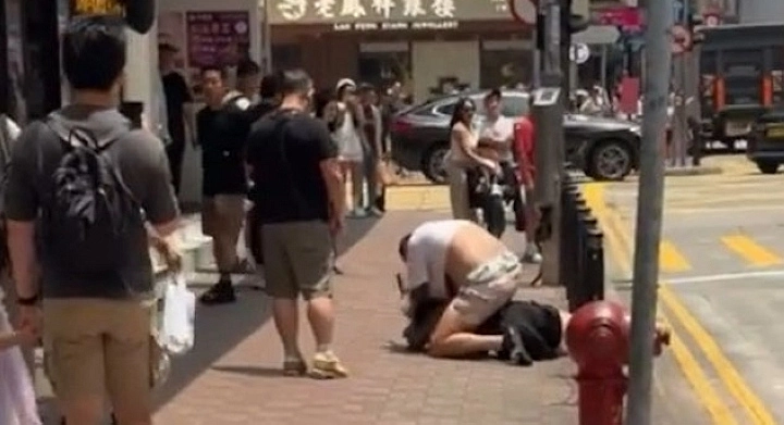 有片〡銅鑼灣休班警涉打鬥被捕 駕駛問題爭執3人傷