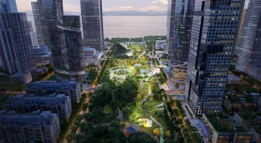 深超總中央綠軸用地成功出讓 深圳地下空間綜合開發再獲突破