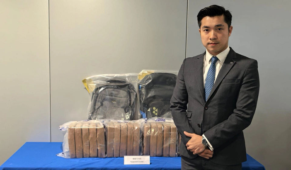 警方沙田檢1500萬元毒品 無業男淪運毒工具人被捕