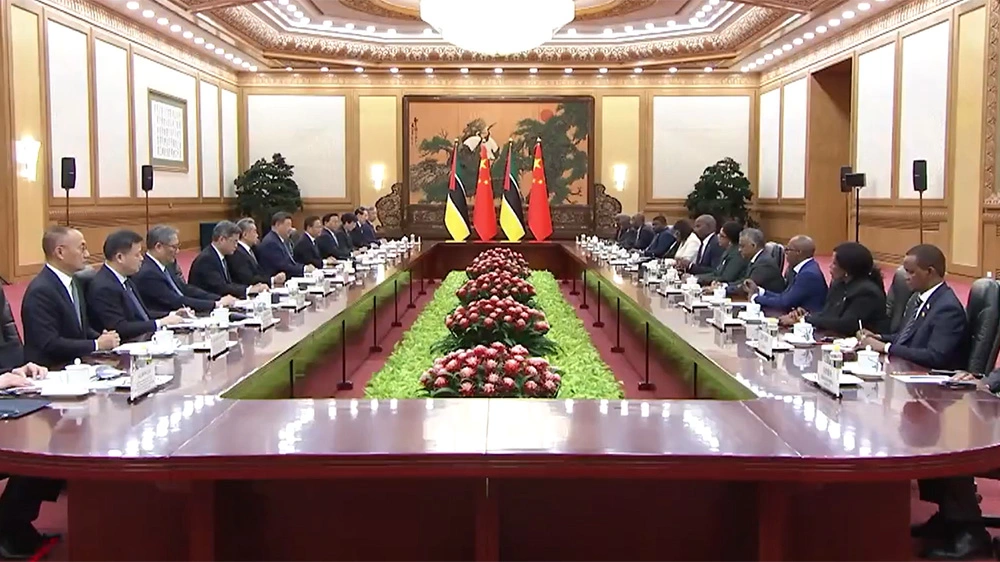 中國和莫桑比克發表聯合聲明